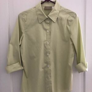 Classic Button down shirt with 3/4 length sleeves